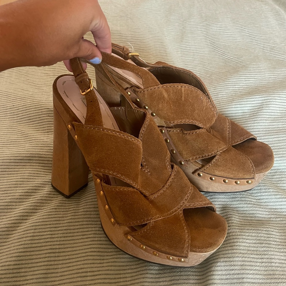 Miu Miu Suede Platforms